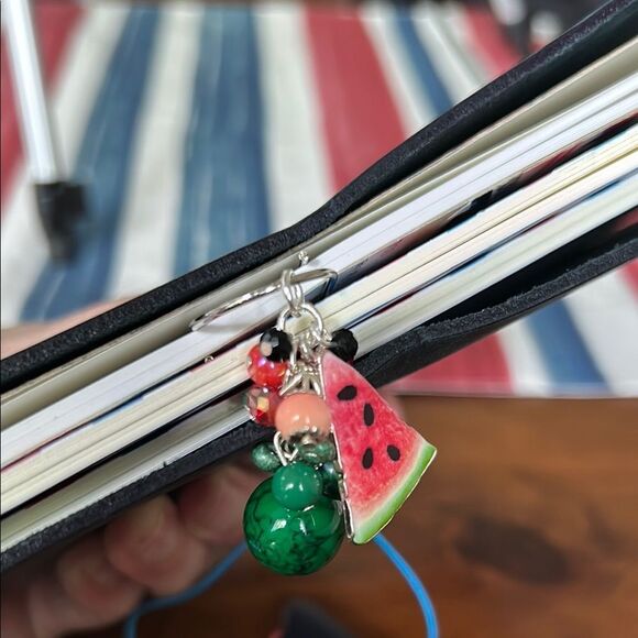 Two Weeks On Mars Watermelon Charm Keychain new - Picture 3 of 4